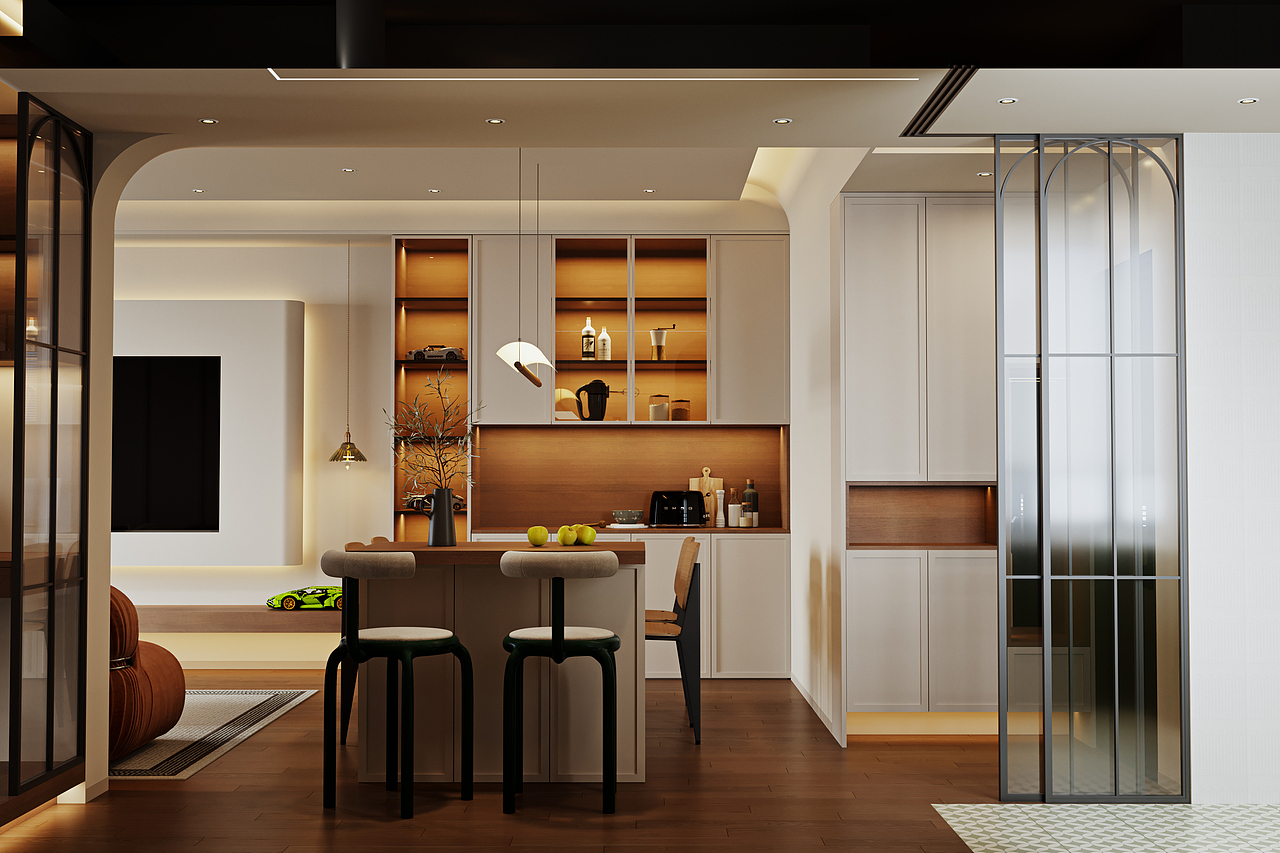 深圳如愿设计：演绎法式慵懒度假风，浪漫至死不渝！（图ZMzQ3OTA4MzIw） - 家装设计 - 站酷设计师深圳如愿空间原创素材 - 站酷ZCOOL