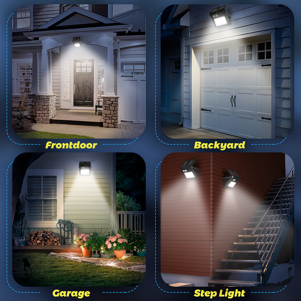 亚马逊太阳能工作灯C4D建模渲染