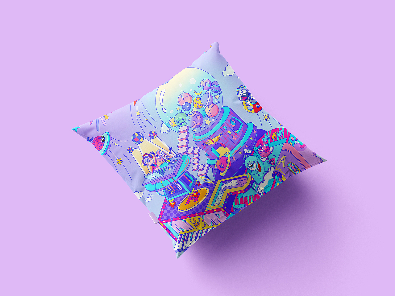 插画设计 | 当代社会热词系列海报及文创