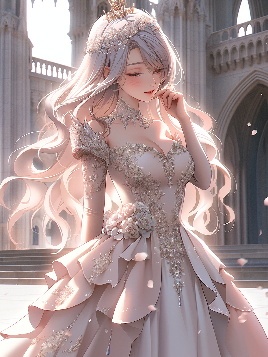 【AI探索】华丽的礼服系列（13）