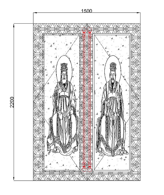 佛教舍利塔地宫建筑门设计（图ZMzA0MDEzMTU2） - 其他空间 - 站酷设计师lllhhhzzz原创素材 - 站酷ZCOOL