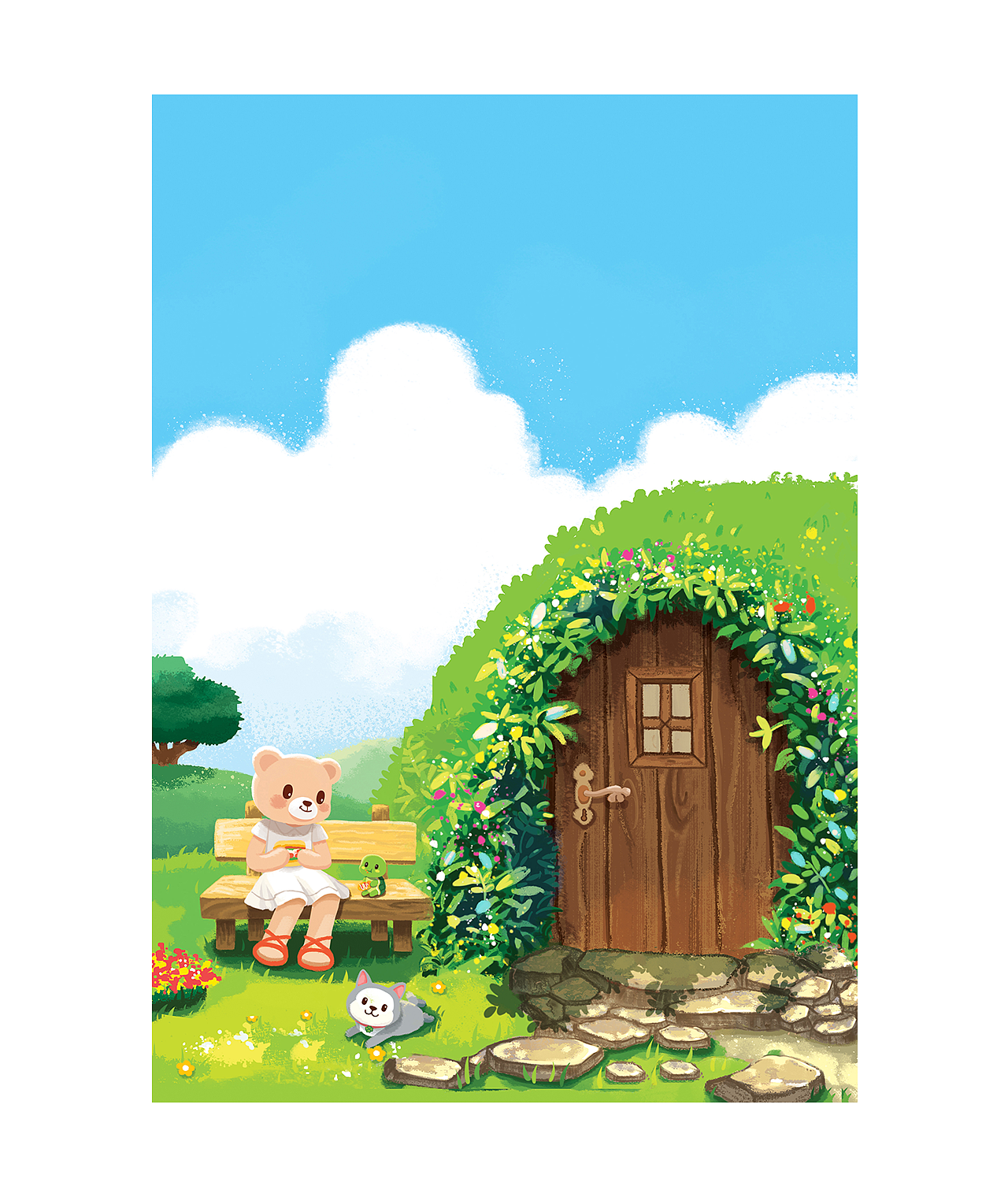 创意儿童绘本插画