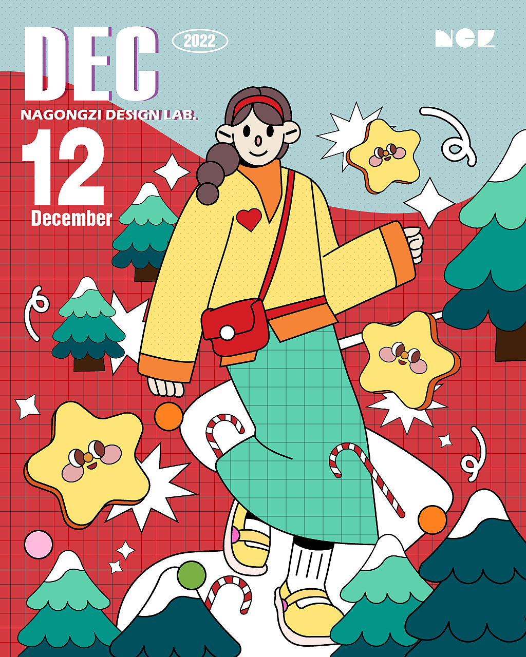 「插画合集」22年矢量插画练习