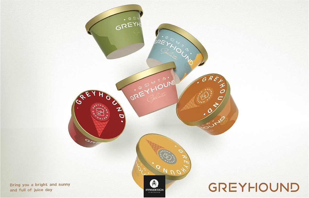 小猎犬面包 x 潘艺夫团队 | 冰激凌包装设计