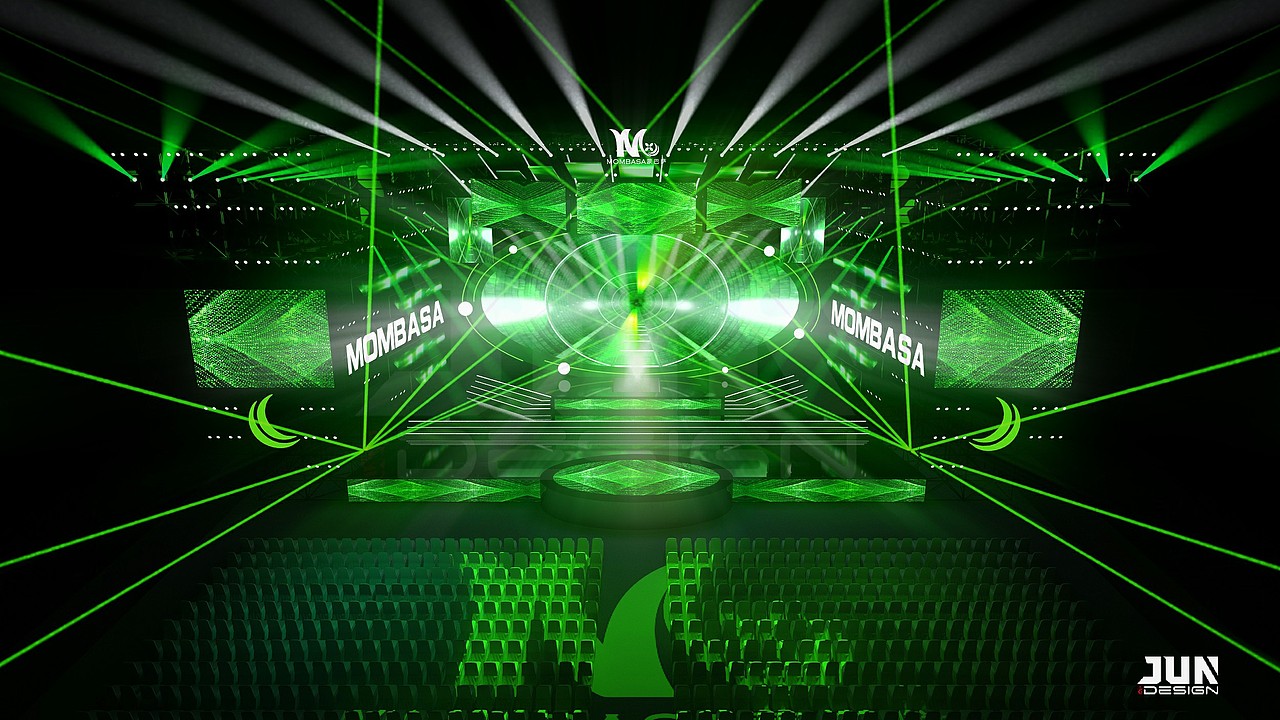 蒙巴萨音乐节舞美设计