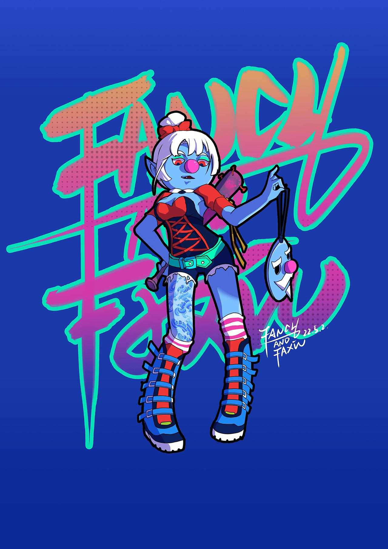 法修2022个人插画合集（图ZMzI2ODM3MjEy） - 商业插画 - 站酷设计师法修Stampede原创素材 - 站酷ZCOOL