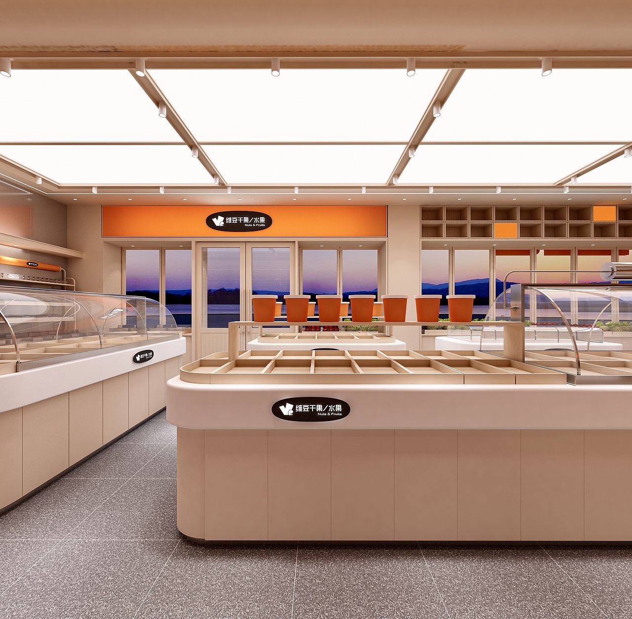 维豆干果/水果 | 连锁零售店面设计 | 匠客出品