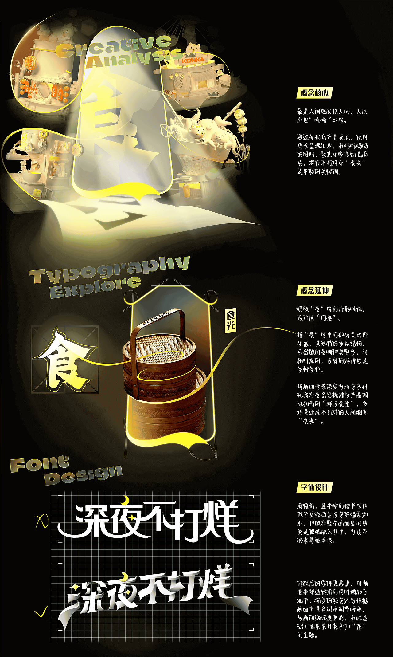 康佳小家电创意设计——深夜不打烊的美味“食光”（图ZMzU1Njk2NDk2） - 场景 - 站酷设计师张阿秃原创素材 - 站酷ZCOOL