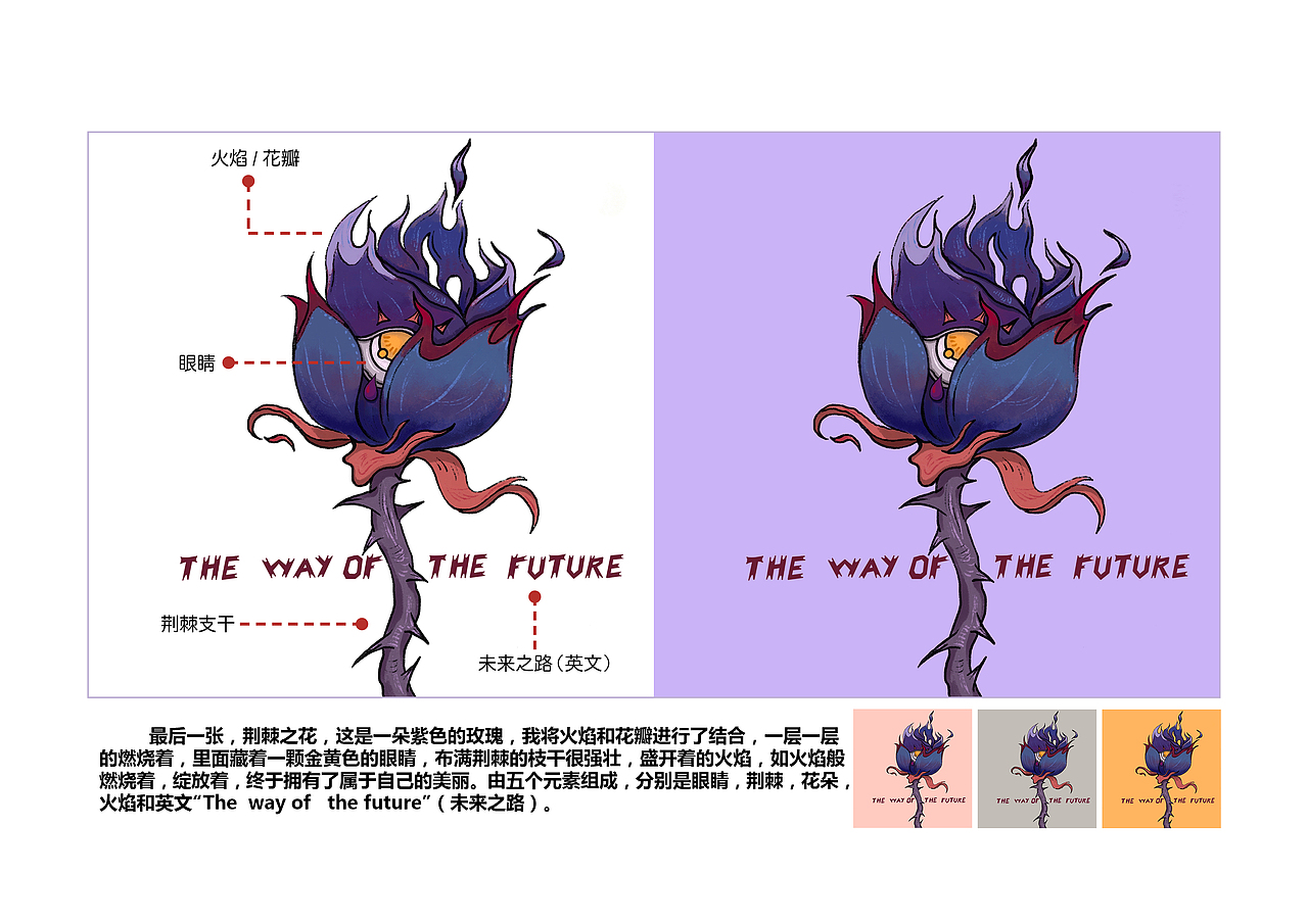 《The way of the future》系列插画
