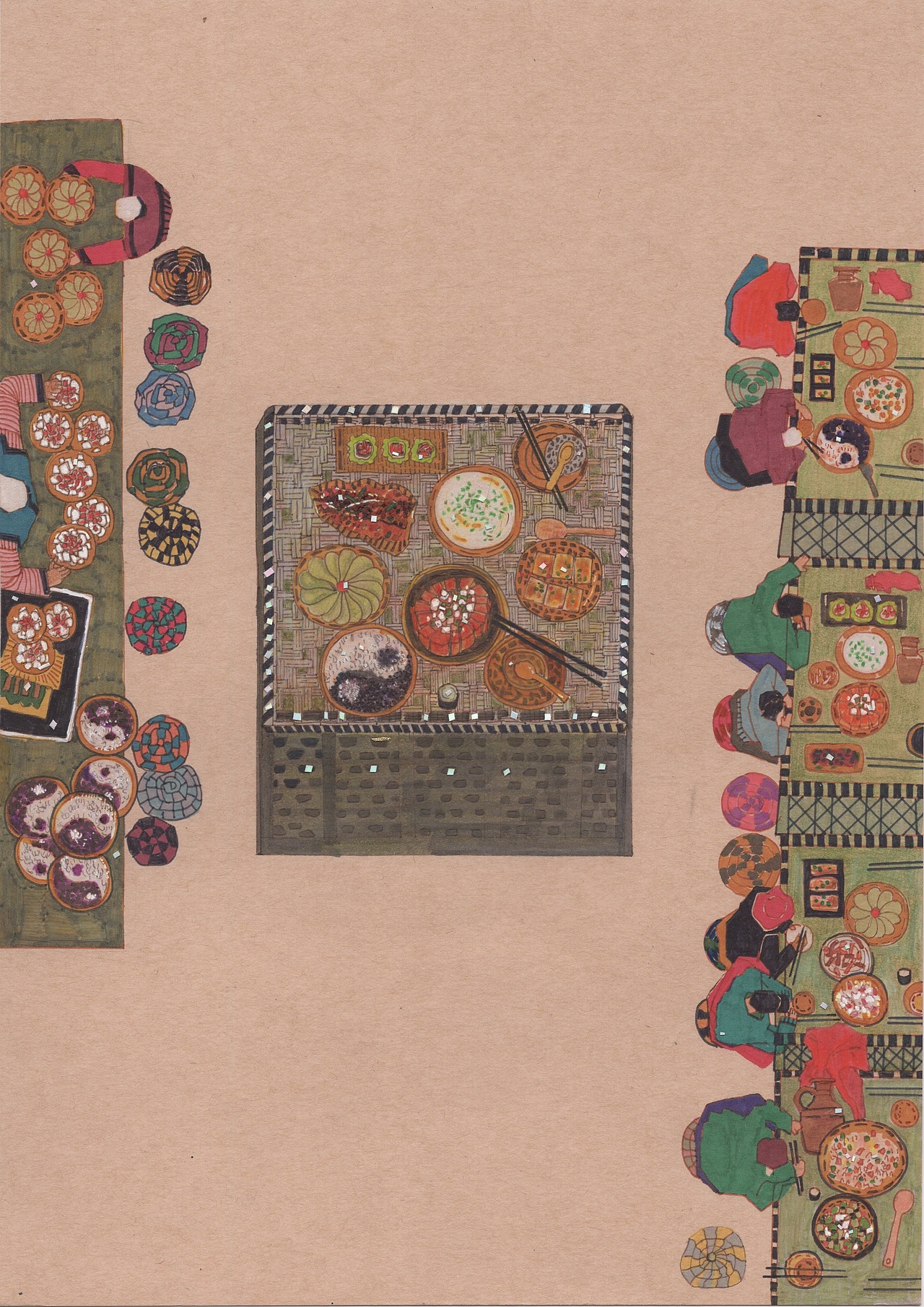 云南十八怪（二）（图ZMzIwODA3NTQ4） - 艺术插画 - 站酷设计师飘走原创素材 - 站酷ZCOOL