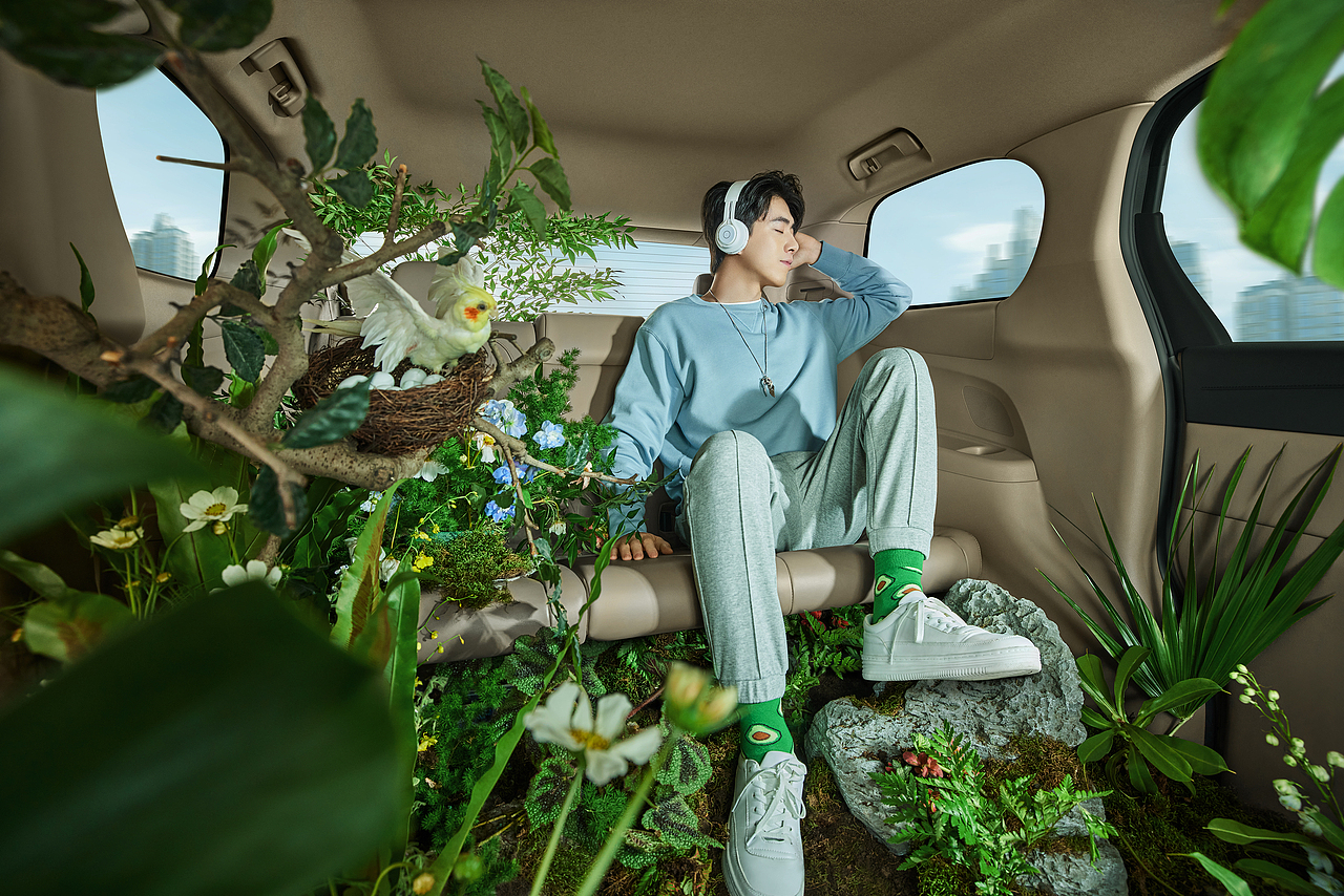 果粒出行平面kv拍摄（含案例过程细节分享）（图ZMzIwNTA2NzQw） - 人像摄影 - 站酷设计师丛志文原创素材 - 站酷ZCOOL