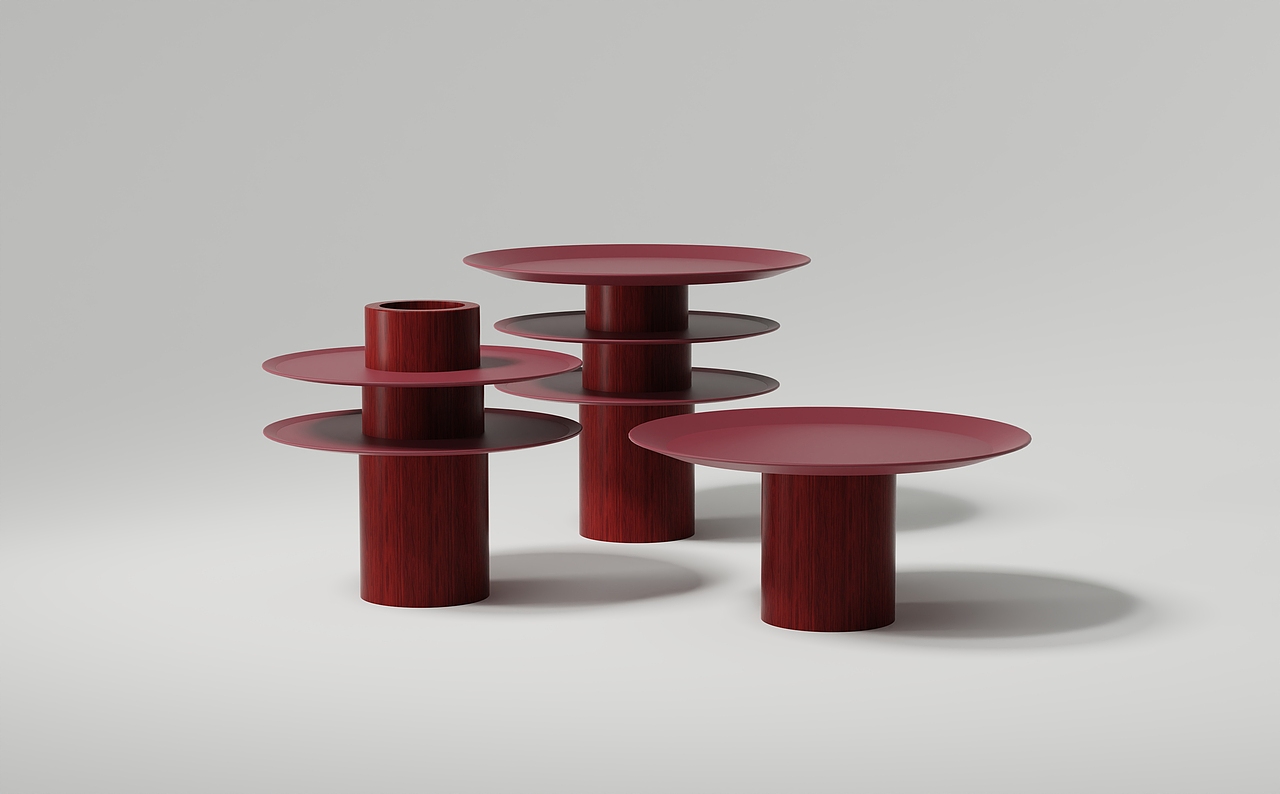 圆心1.0——边桌设计（图ZMzQ3NDI0MTA0） - 生活用品 - 站酷设计师HOCH_studio原创素材 - 站酷ZCOOL