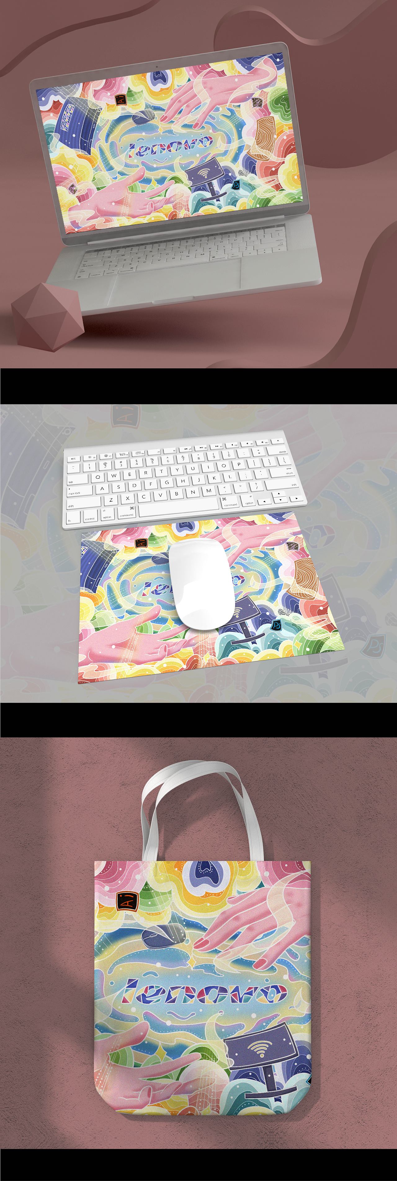 奇思妙想·跃然指上-联想（图ZMjk5NDI1NzY0） - 商业插画 - 站酷设计师苗喵苗喵原创素材 - 站酷ZCOOL