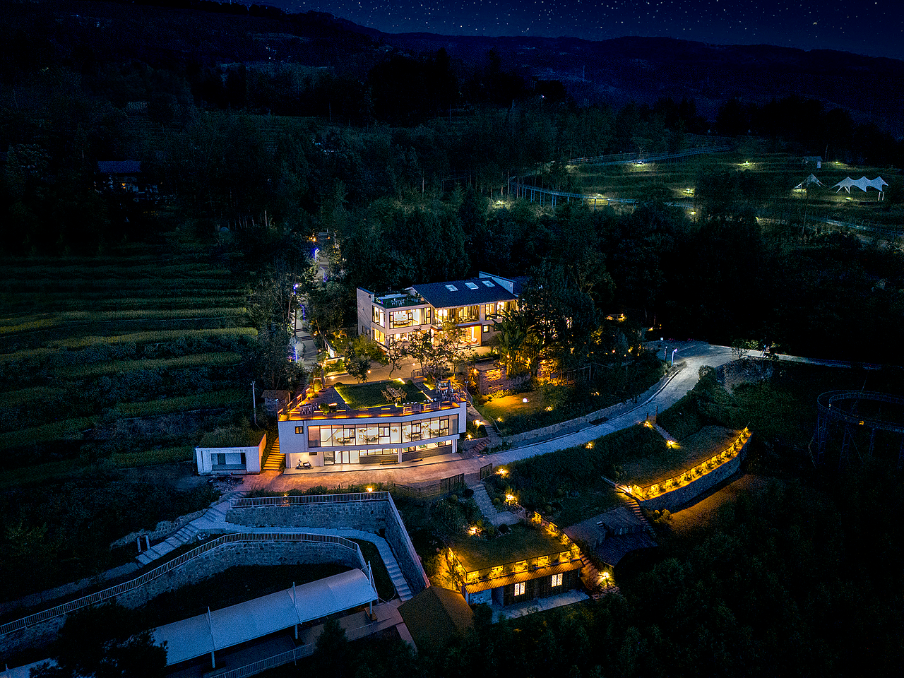 民宿摄影|石柱半山泮水