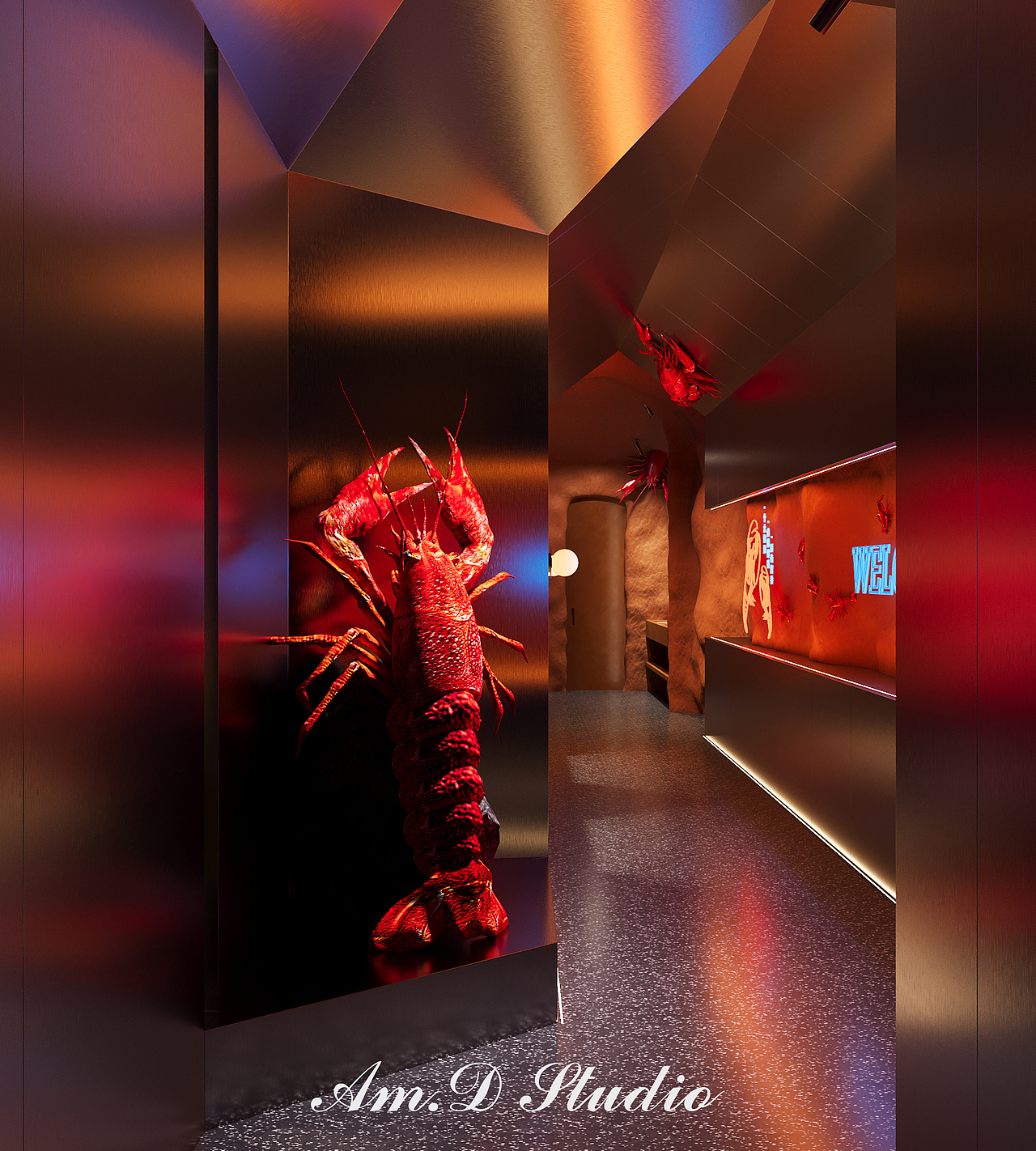 岩洞里的龙虾（图ZMzM4Mjc5ODIw） - 家装设计 - 站酷设计师AMDesignL原创素材 - 站酷ZCOOL