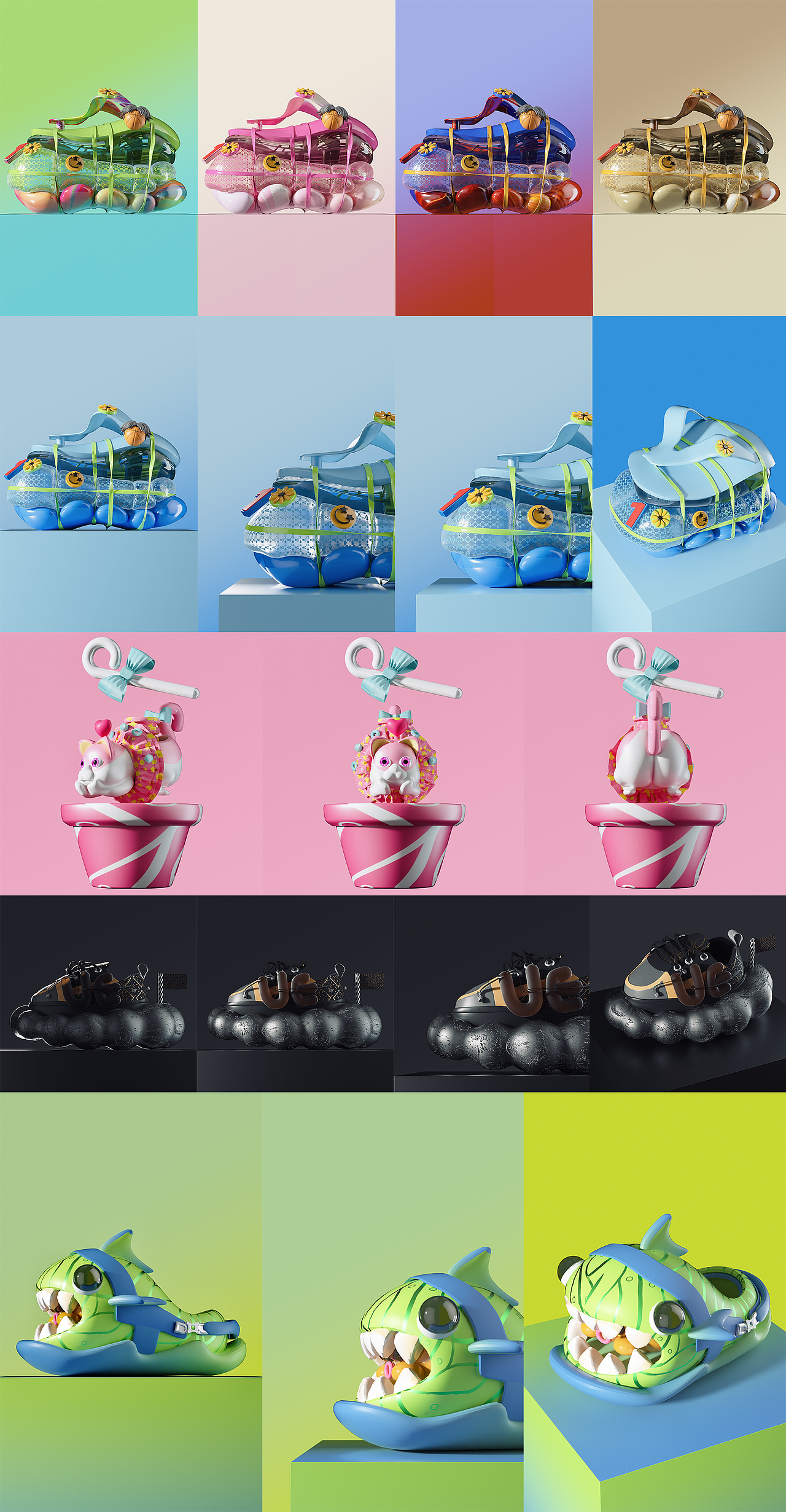 FG X FG Art shoes NFT（图ZMzExMTU0MzIw） - 人物/生物 - 站酷设计师小狮唬原创素材 - 站酷ZCOOL