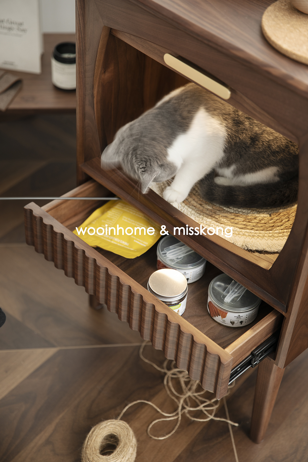 wooinhome猫柜 & misskong