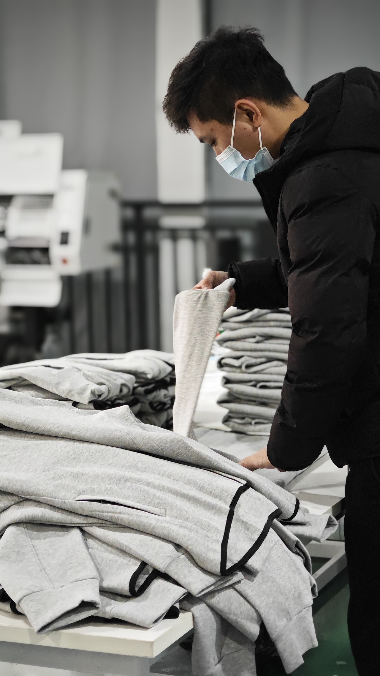 拍一点文化衫车间的日常