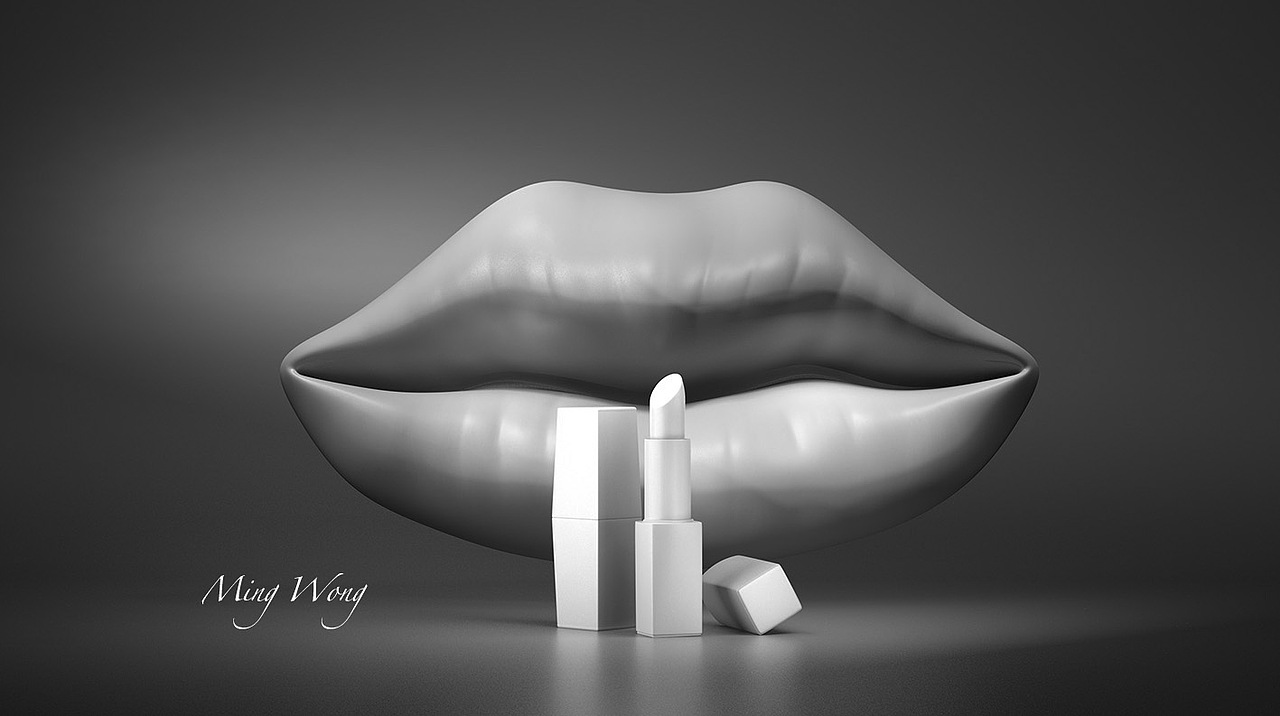 三维 3d唇膏（图ZMzAzODI1Njcy） - 商业插画 - 站酷设计师fishming65原创素材 - 站酷ZCOOL