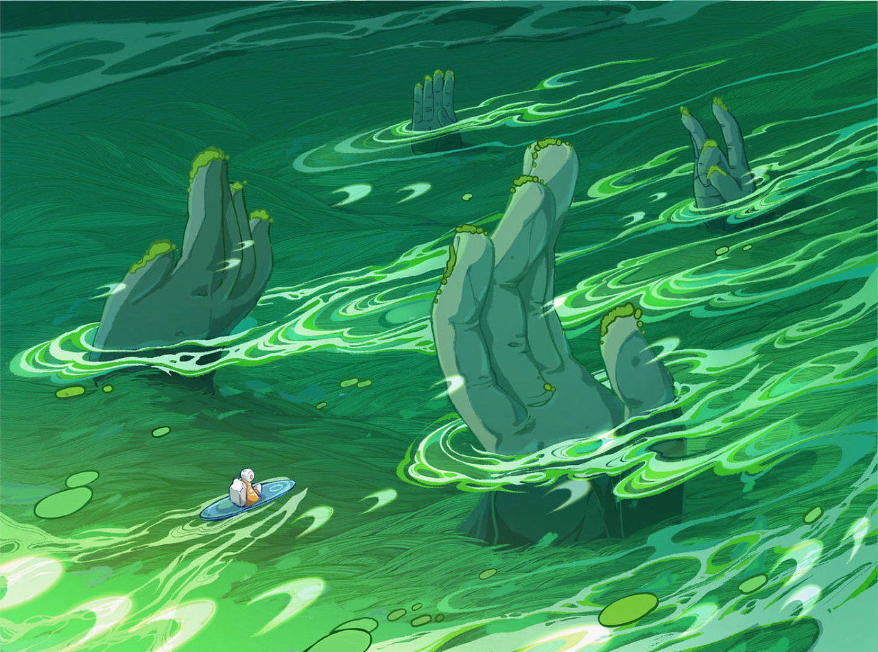 《神遗》系列（图ZMzU0MDQ5NTYw） - 商业插画 - 站酷设计师自由尽头原创素材 - 站酷ZCOOL