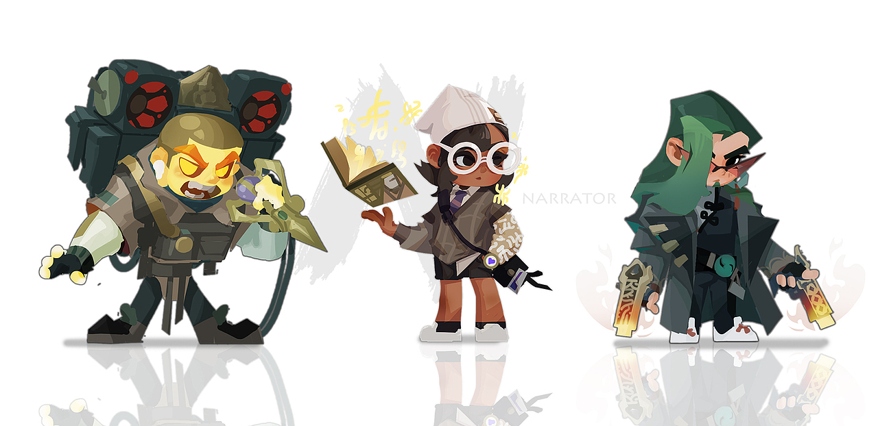 毕设的一些q版衍生