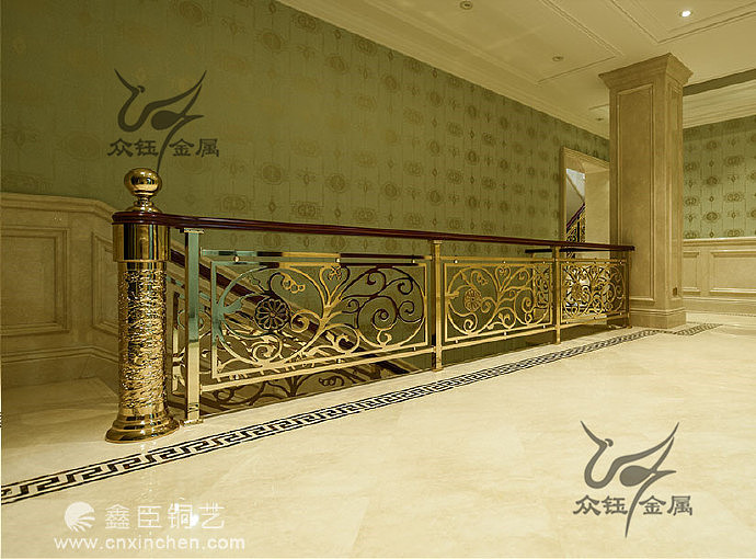 酒店大堂旋转铝艺楼梯 铝合金雕花护栏扶手厂家定制（图ZMzAyNzExODMy） - 其他工业/产品 - 站酷设计师艺术金属原创素材 - 站酷ZCOOL