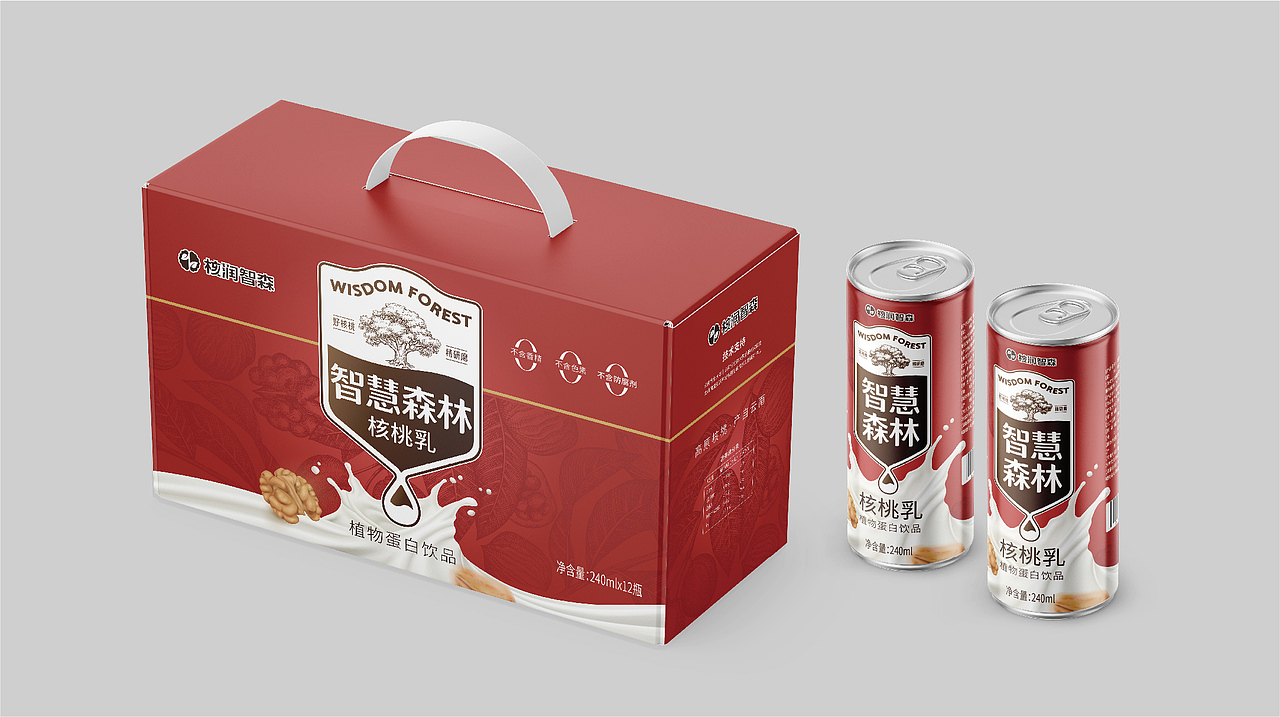 智慧森林 核桃乳
