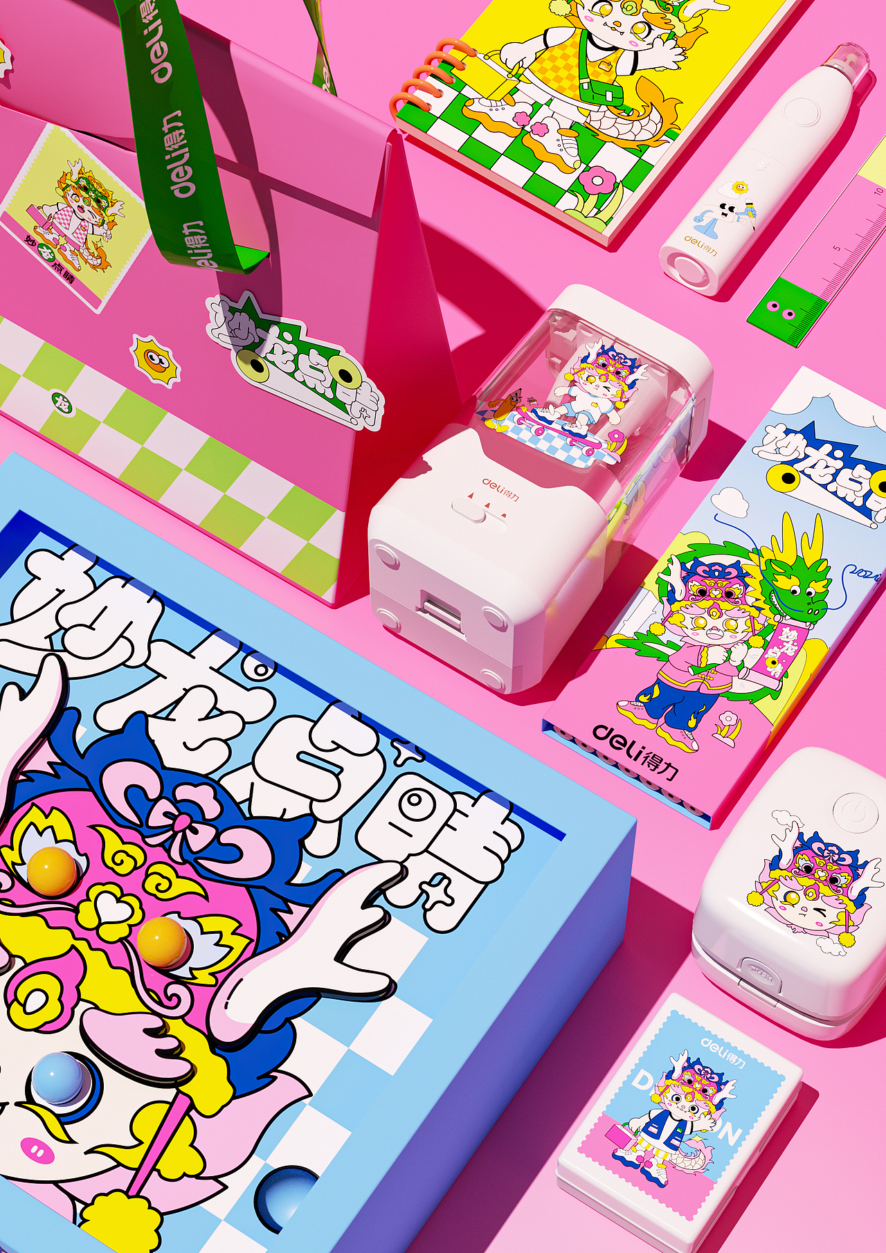 得力文具品牌包装设计 礼盒 品牌设计 产品logo设计(图ZMzYwNTUxOTI0) - 包装 - 站酷设计师造物起异包装设计原创素材 - 站酷ZCOOL