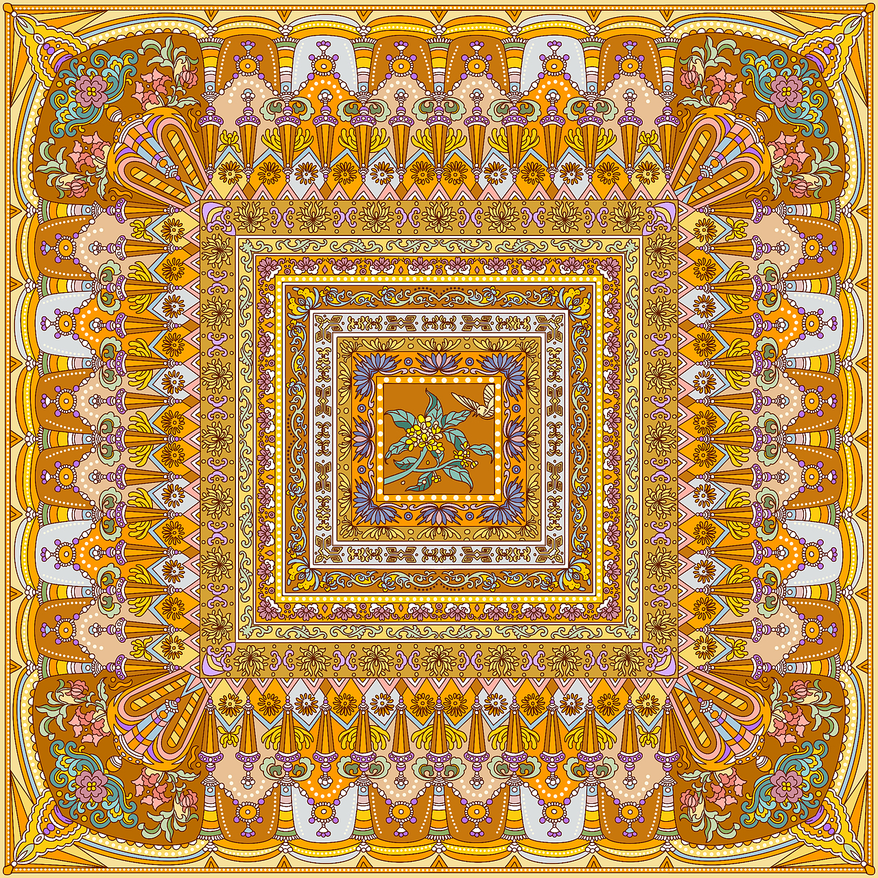 敦煌莫高窟藻井纹样设计