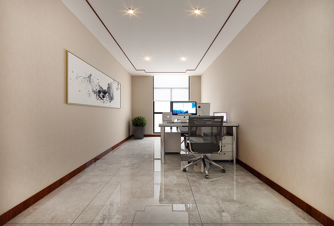 银川办公室装修设计效果图|银川装修公司