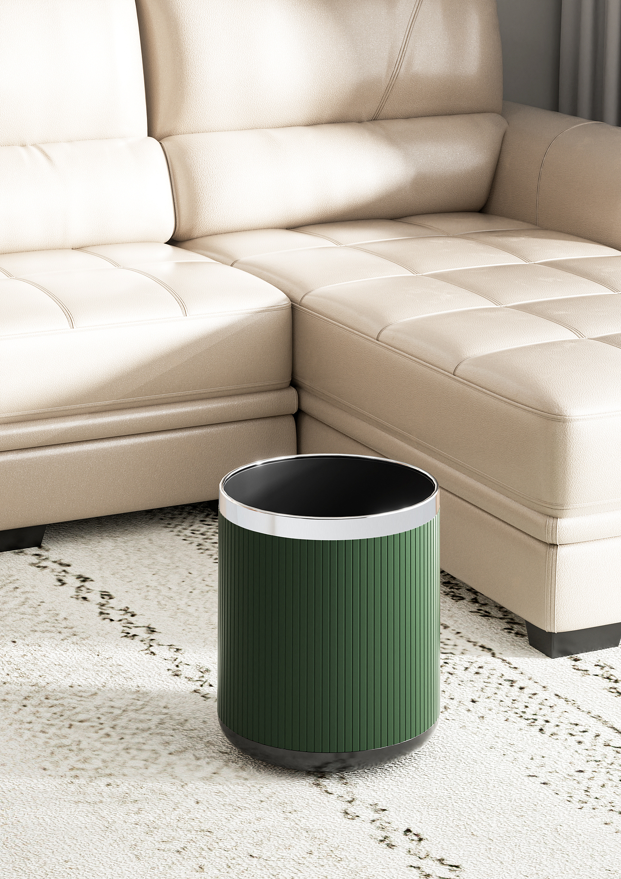 简欧｜垃圾桶产品外观创新设计