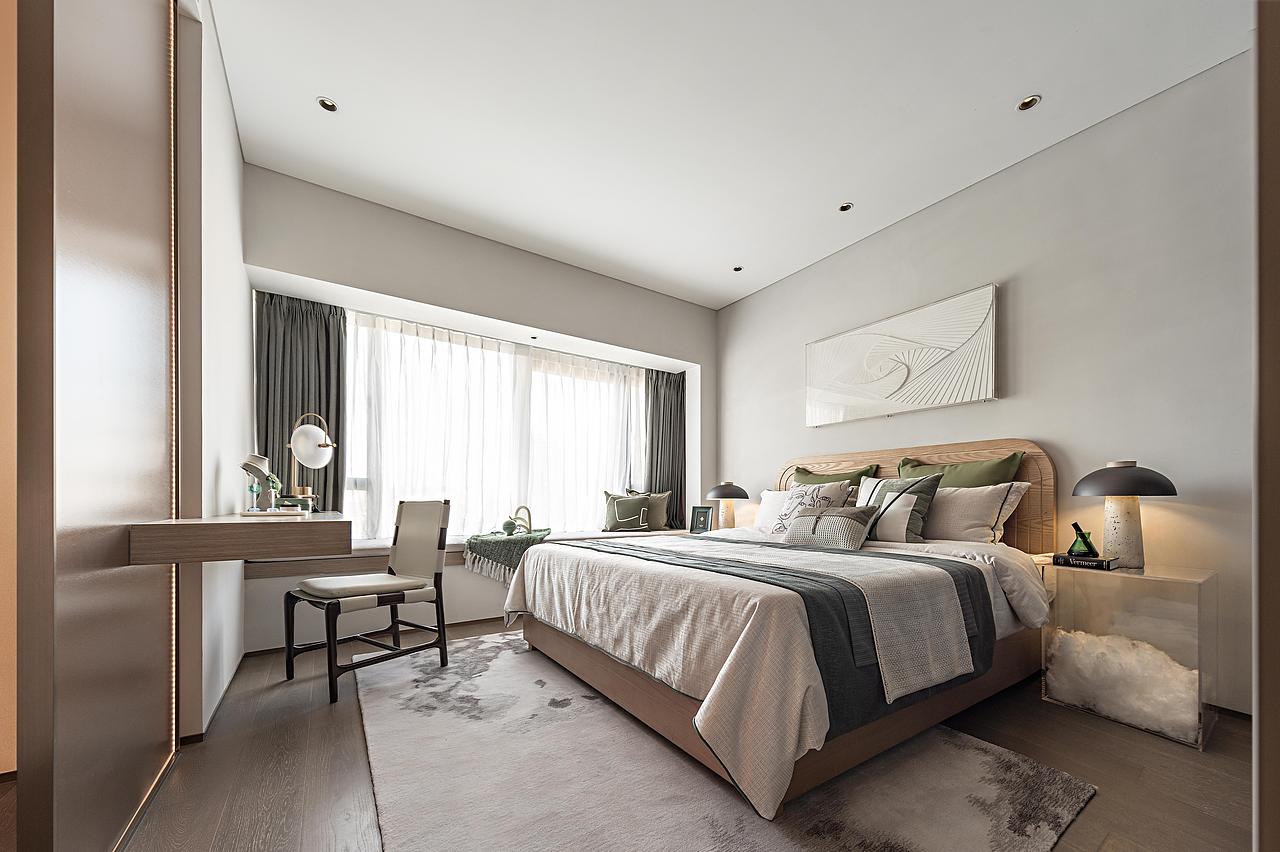 深圳装修丨荷棠里117m²现代简约风，来自秋天的邀请函