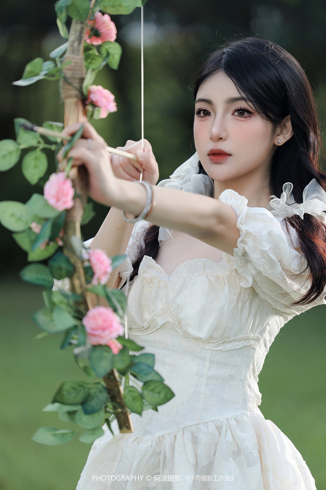 射手菇凉，美丽到发光（图ZMzQ5Nzc2MTg0） - 人像摄影 - 站酷设计师阿波摄影原创素材 - 站酷ZCOOL