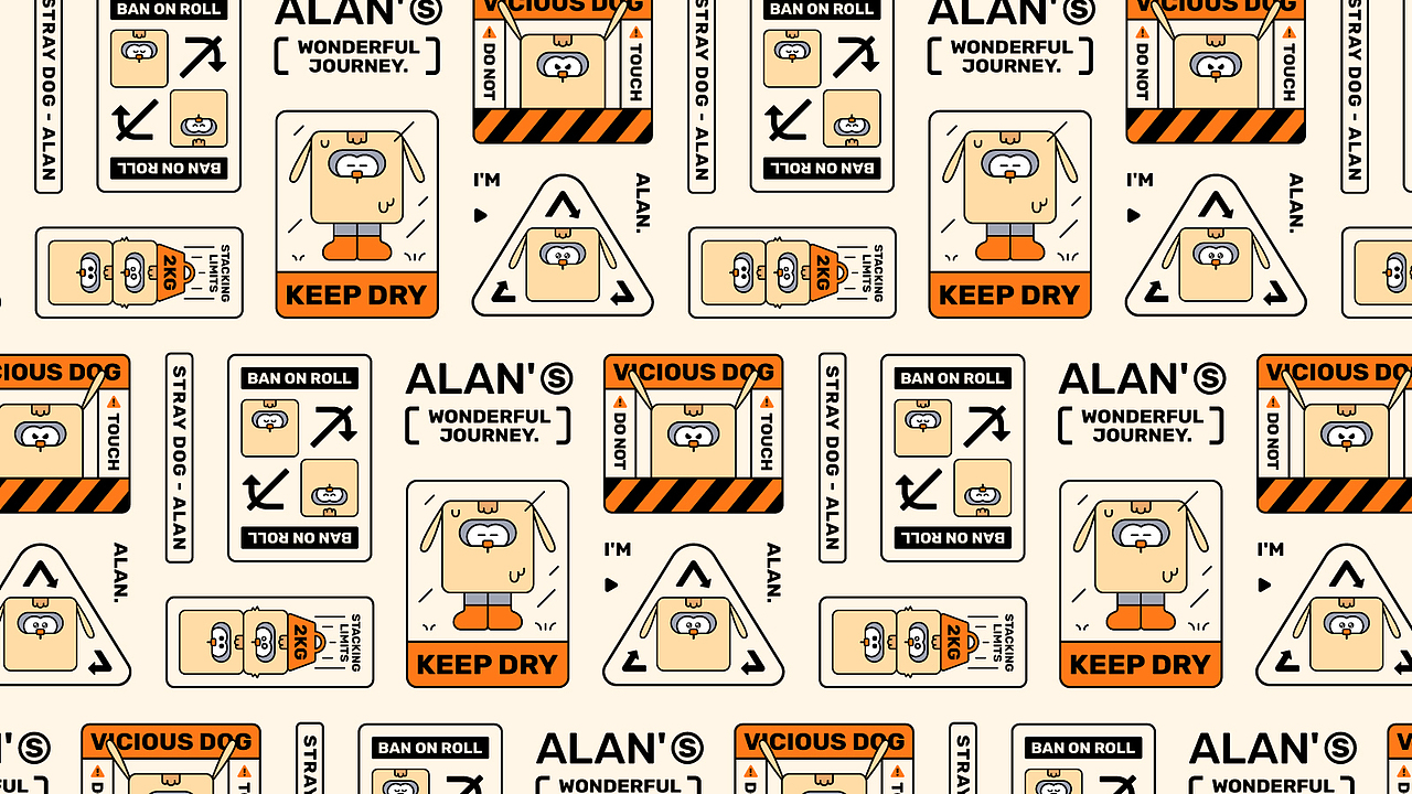 ALAN阿浪-原创IP形象设计