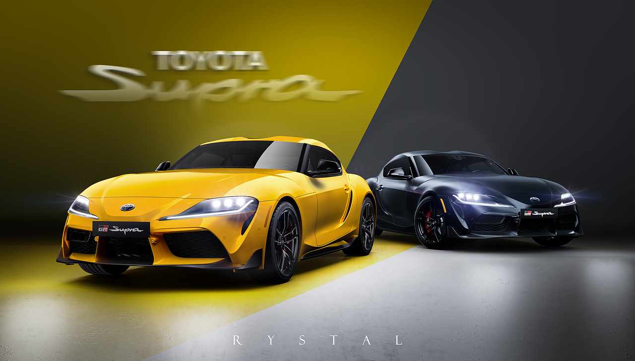 Toyota Supra Render Full CGI 丨 Blender（图ZMzQxNDU4NDA0） - 机械/交通 - 站酷设计师Rystal丶原创素材 - 站酷ZCOOL