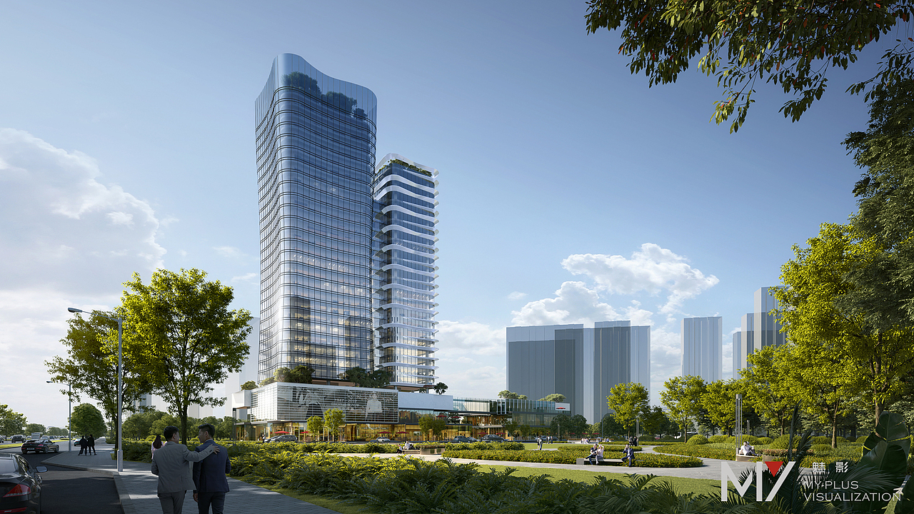 魅影建筑表现（图ZMzA2MTU5NjI4） - 建筑/空间 - 站酷设计师叼香烟的狼原创素材 - 站酷ZCOOL