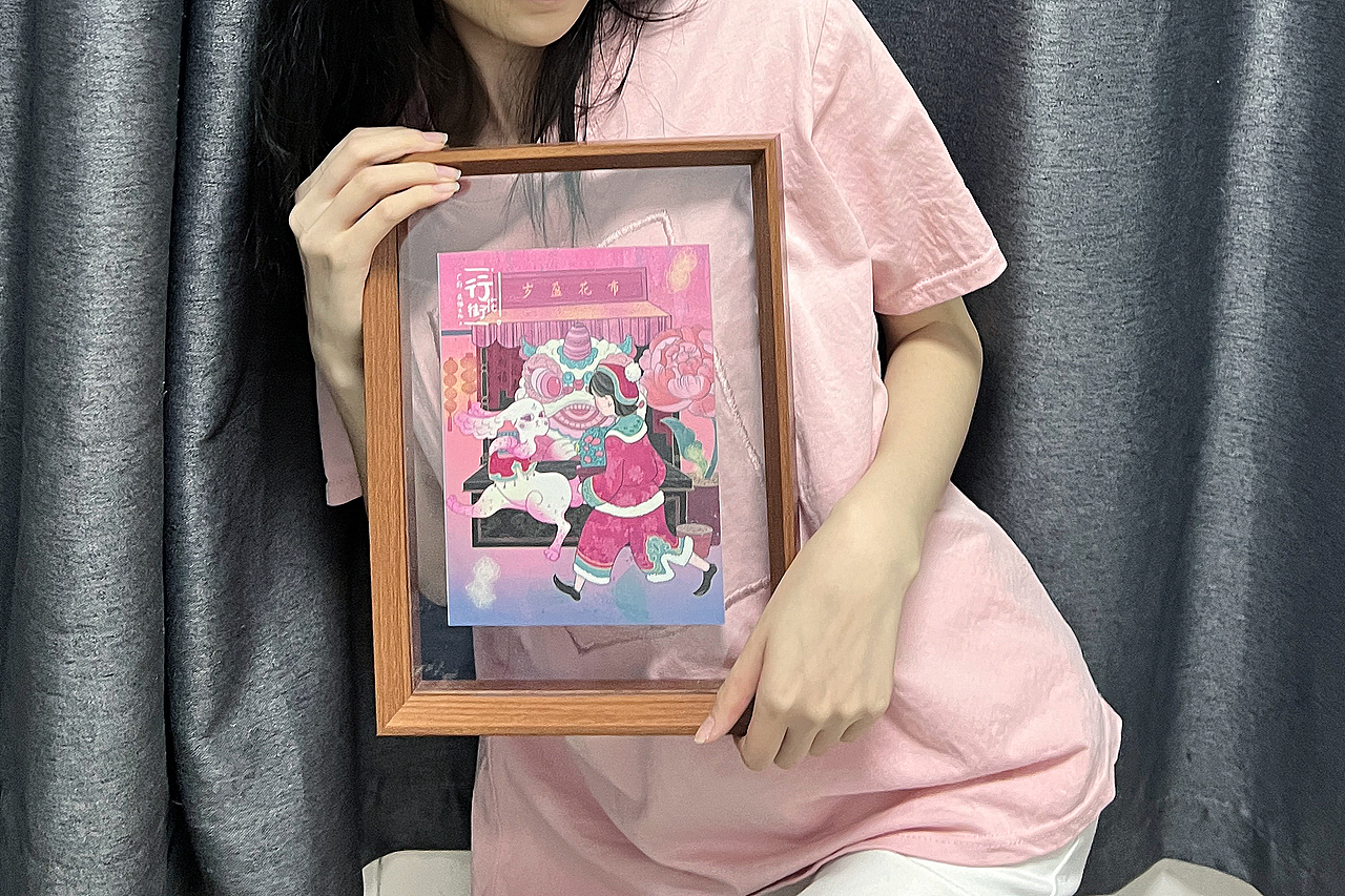 【行花街】合集 / 插画故事 / 创作思路 /毕业设计非遗