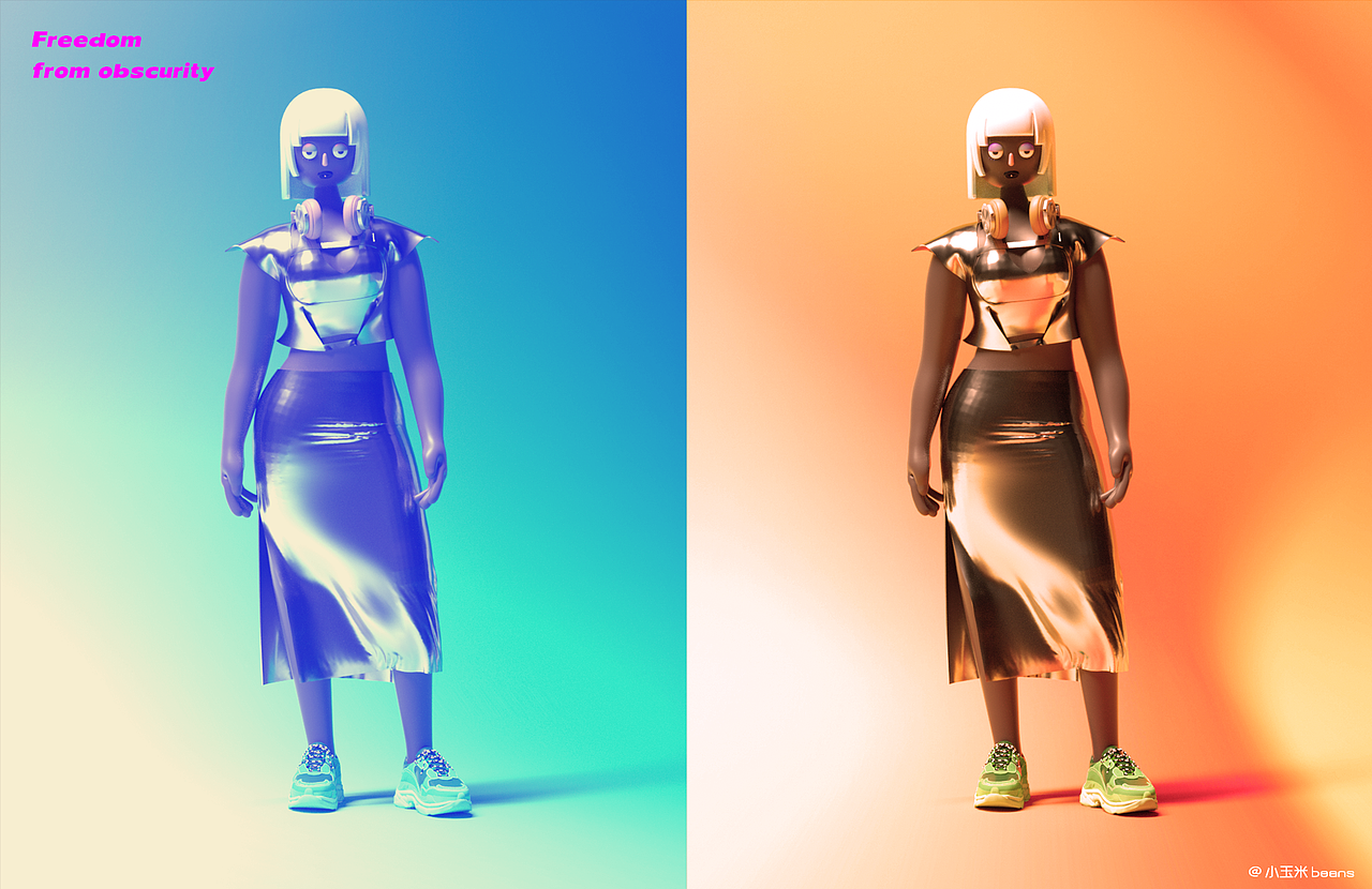 虚拟角色【摆脱蒙昧】MD+C4D（图ZMzA1NDI2NTgw） - 其他三维 - 站酷设计师炼金术师小玉米原创素材 - 站酷ZCOOL