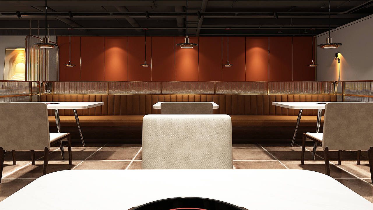 银川装修公司|银川餐厅装修设计效果图