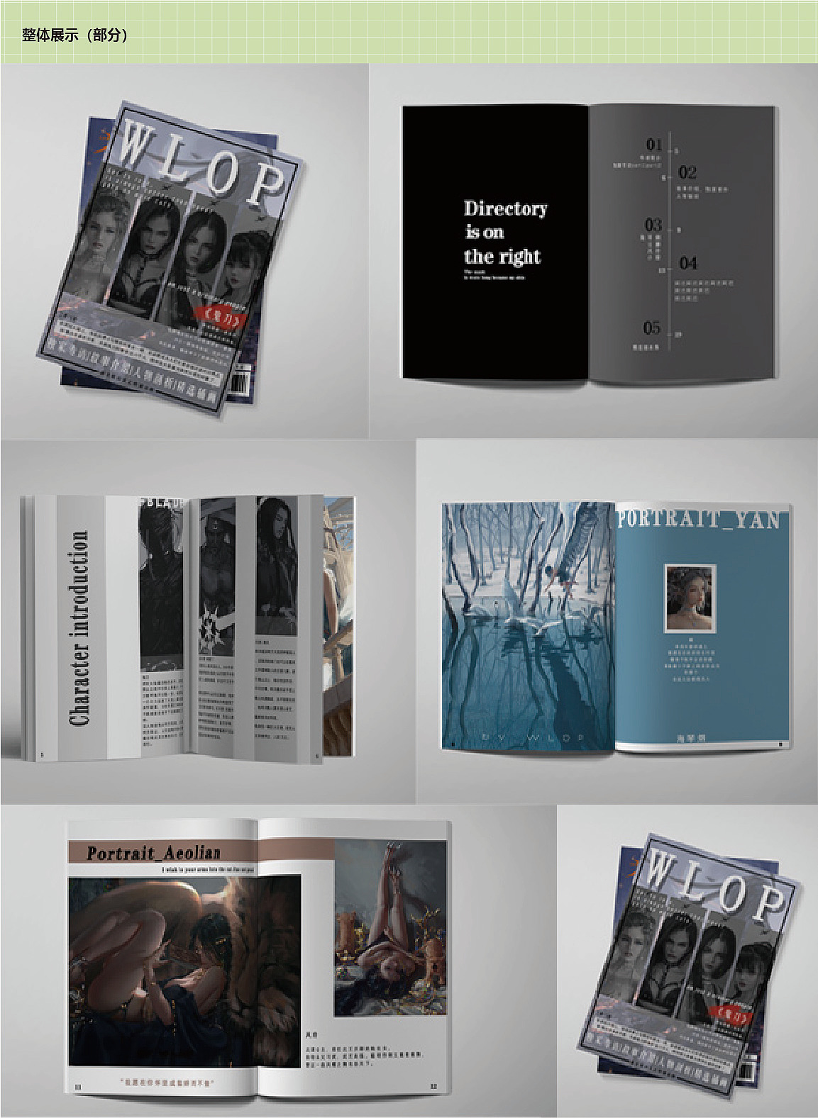 两个作品集（图ZMzU0MzIyNDA4） - 其他 - 站酷设计师okiko原创素材 - 站酷ZCOOL