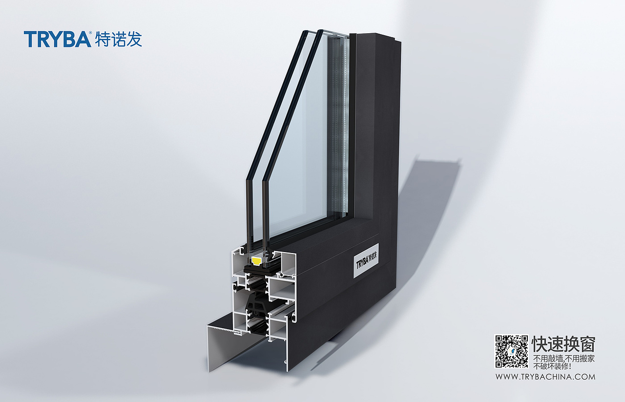 C4D渲染 门窗样角断面（图ZMzMwMDkzODg0） - 宣传物料 - 站酷设计师heshaoping原创素材 - 站酷ZCOOL