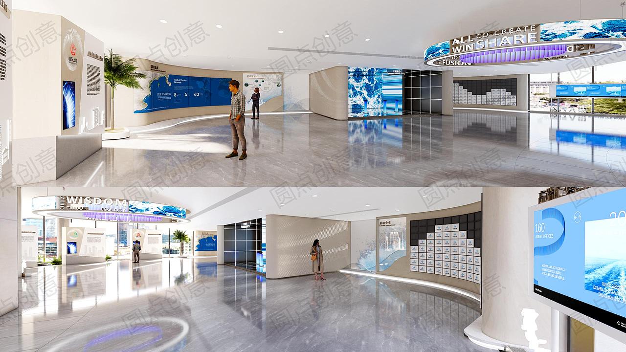 中小型展厅 | 园区企业招商展厅|展馆展厅策划设计分享
