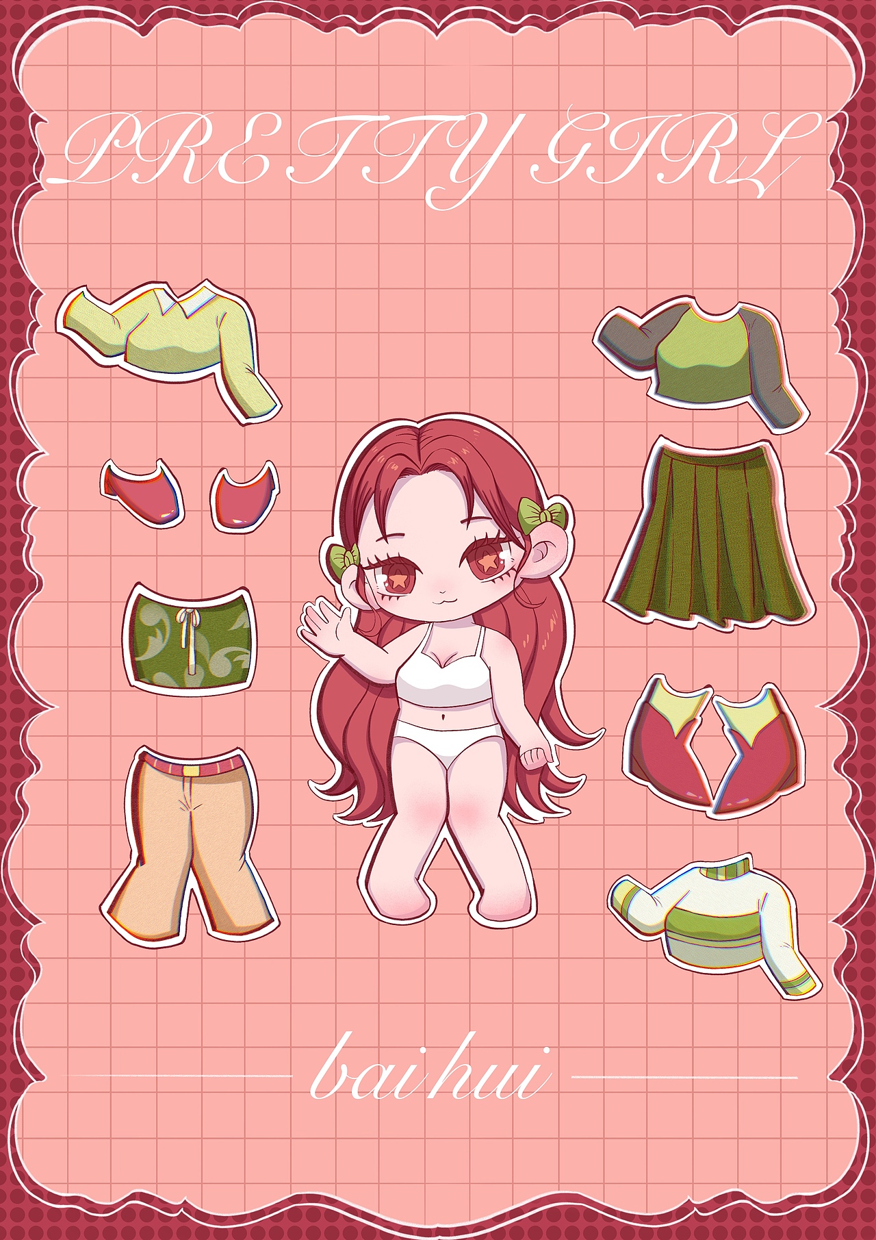 换装贴纸（图ZMzI1OTU1OTky） - 其他 - 站酷设计师山口小百惠1004原创素材 - 站酷ZCOOL