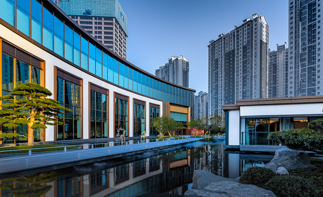 长沙 | 运达中央广场三期营销中心（图ZMzMxNjU5ODQ4） - 环境/建筑摄影 - 站酷设计师NCzhou原创素材 - 站酷ZCOOL