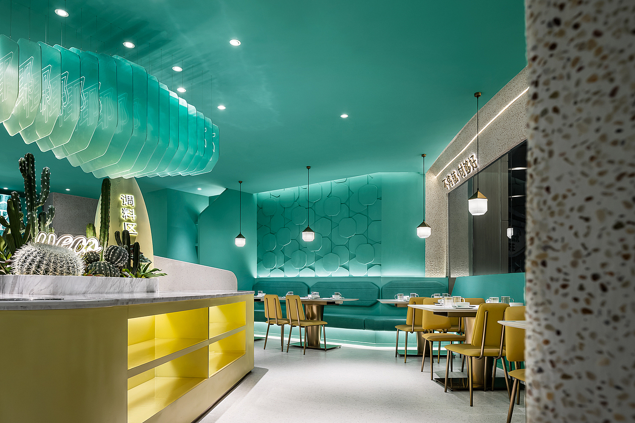 深圳餐厅设计,椰客YECO:黄金海岸,椰林绿洲(图ZMzI2NjIzNDg4) - 酒店餐饮设计 - 站酷设计师艺鼎装饰设计原创素材 - 站酷ZCOOL