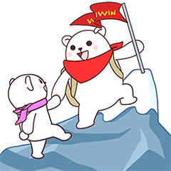 猫与熊之MBTI大白（图ZMzA1NDk0OTU2） - 网络表情 - 站酷设计师猫与熊原创素材 - 站酷ZCOOL