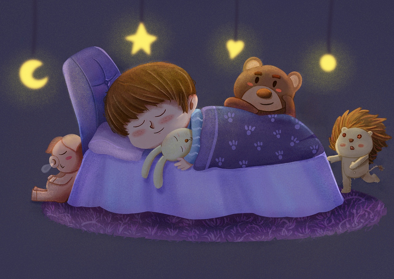 2022 上半年插画练习总结 -人物场景原创练习（图ZMzA3MzIyMDU2） - 儿童插画 - 站酷设计师朱小骞art原创素材 - 站酷ZCOOL