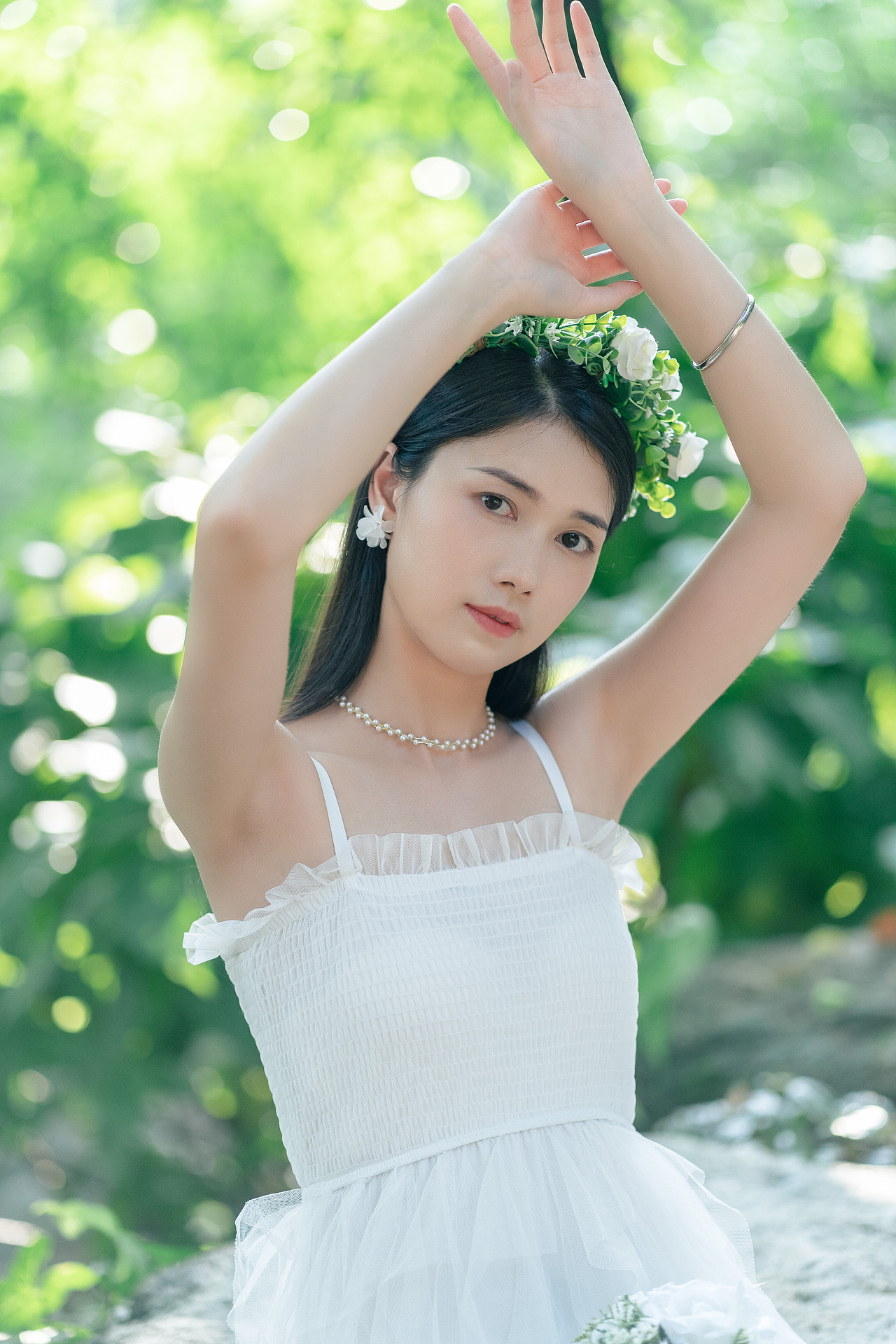 夏日清凉感少女写真