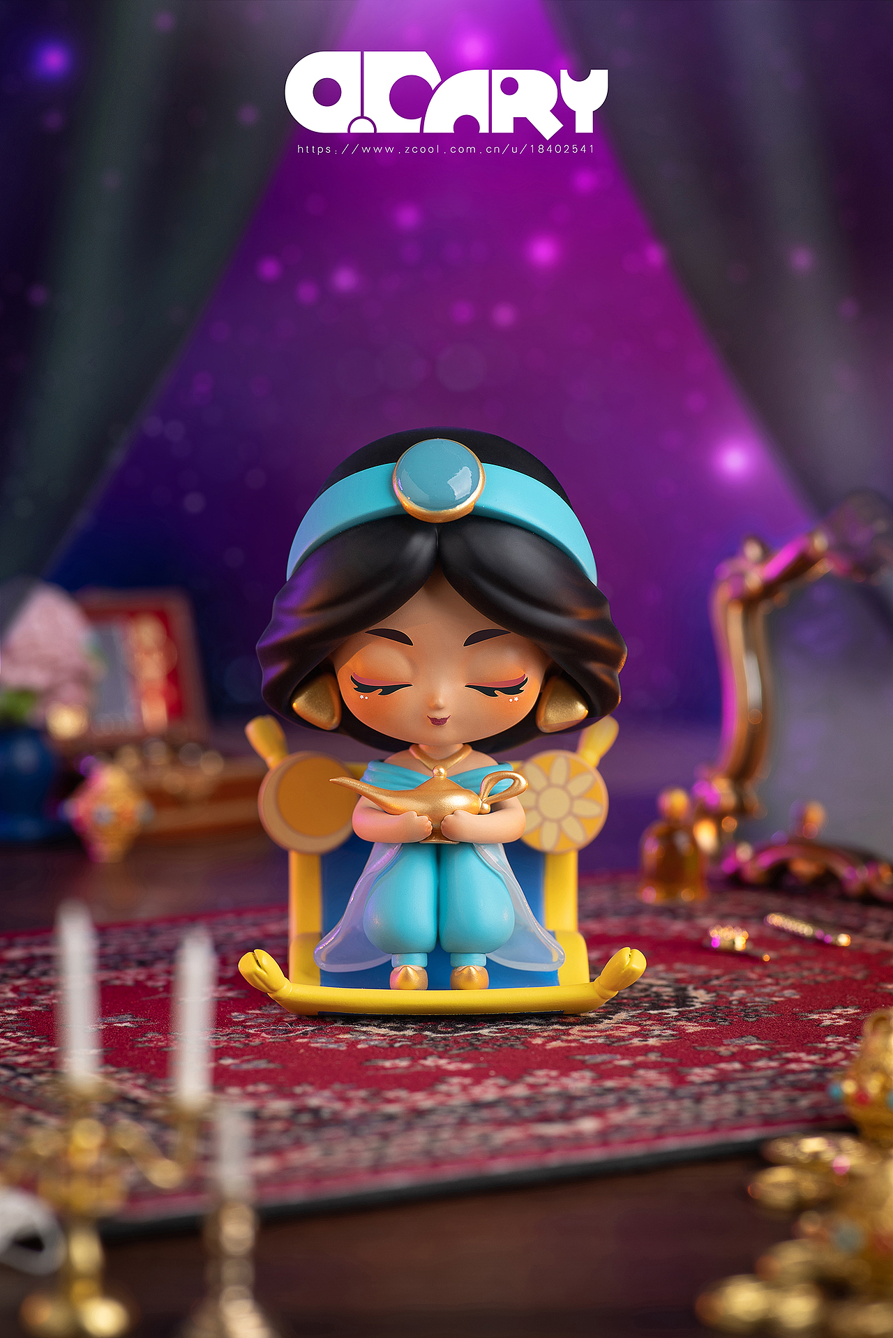 潮玩盲盒|GOLDLOK迪士尼公主《成为更好的自己》拍摄