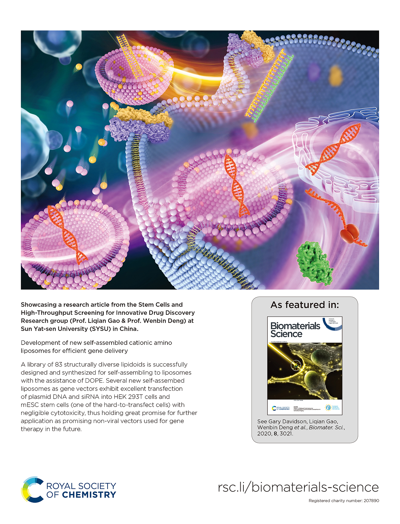 sci画图 期刊封面设计toc医学插画